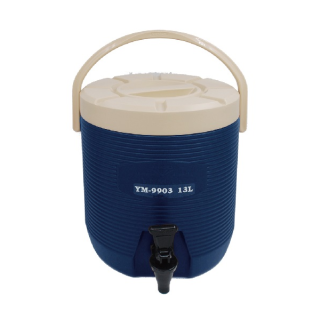 (13 公升茶桶) 13 Litre Tea Container With Dispenser (Blue)