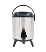 8 公升 不鏽鋼茶桶 黑 8 Litre Stainless Tea Container