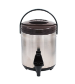 8 公升不鏽鋼茶桶 咖啡 8L Stainless Steel Tea Container (Brown)