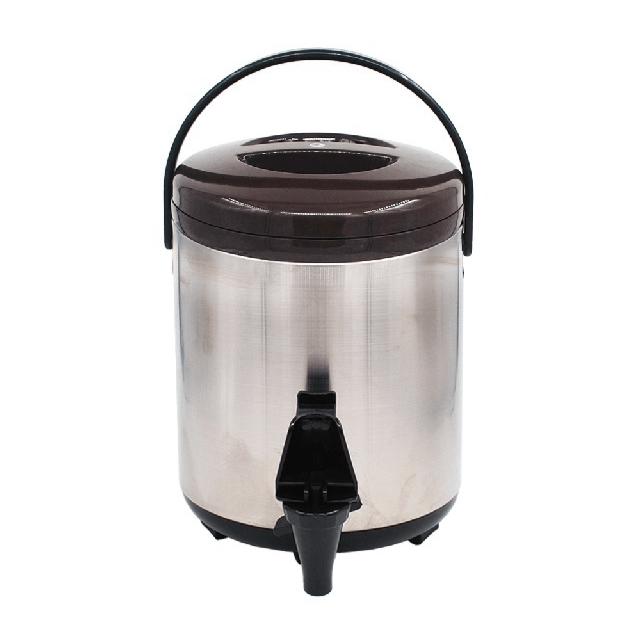 (8 公升 不鏽鋼茶桶) 8L Stainless Steel Tea Container (Brown)