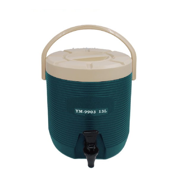 (13 公升茶桶) 13 Litre Tea Container With Dispenser (Green)