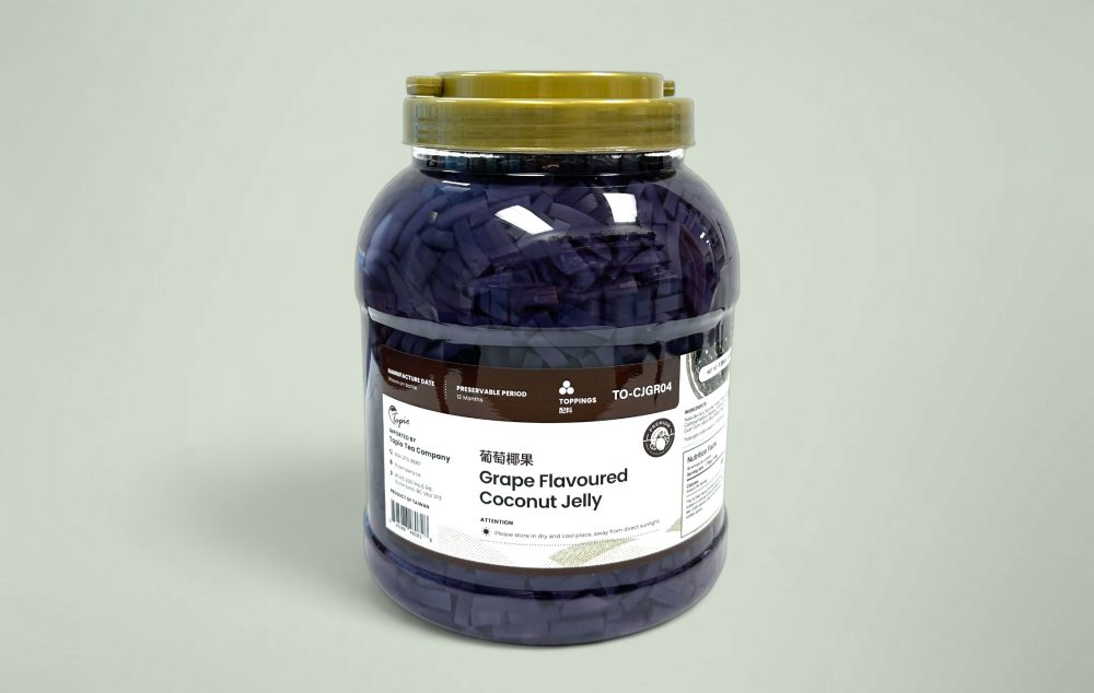 葡萄椰果 Grape coconut jelly