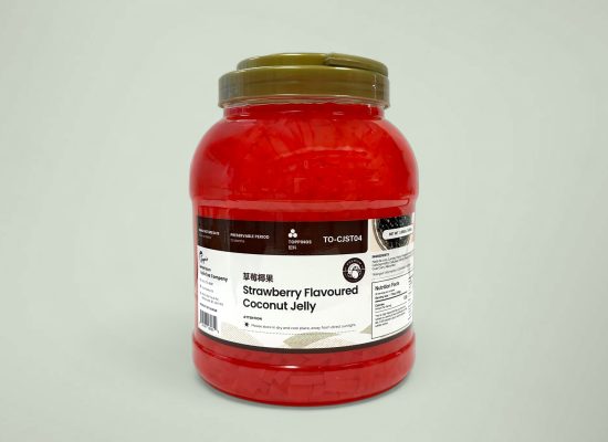 草莓椰果 strawberry coconut jelly