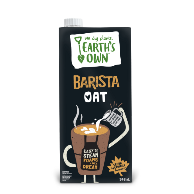 earth's own barista oat milk