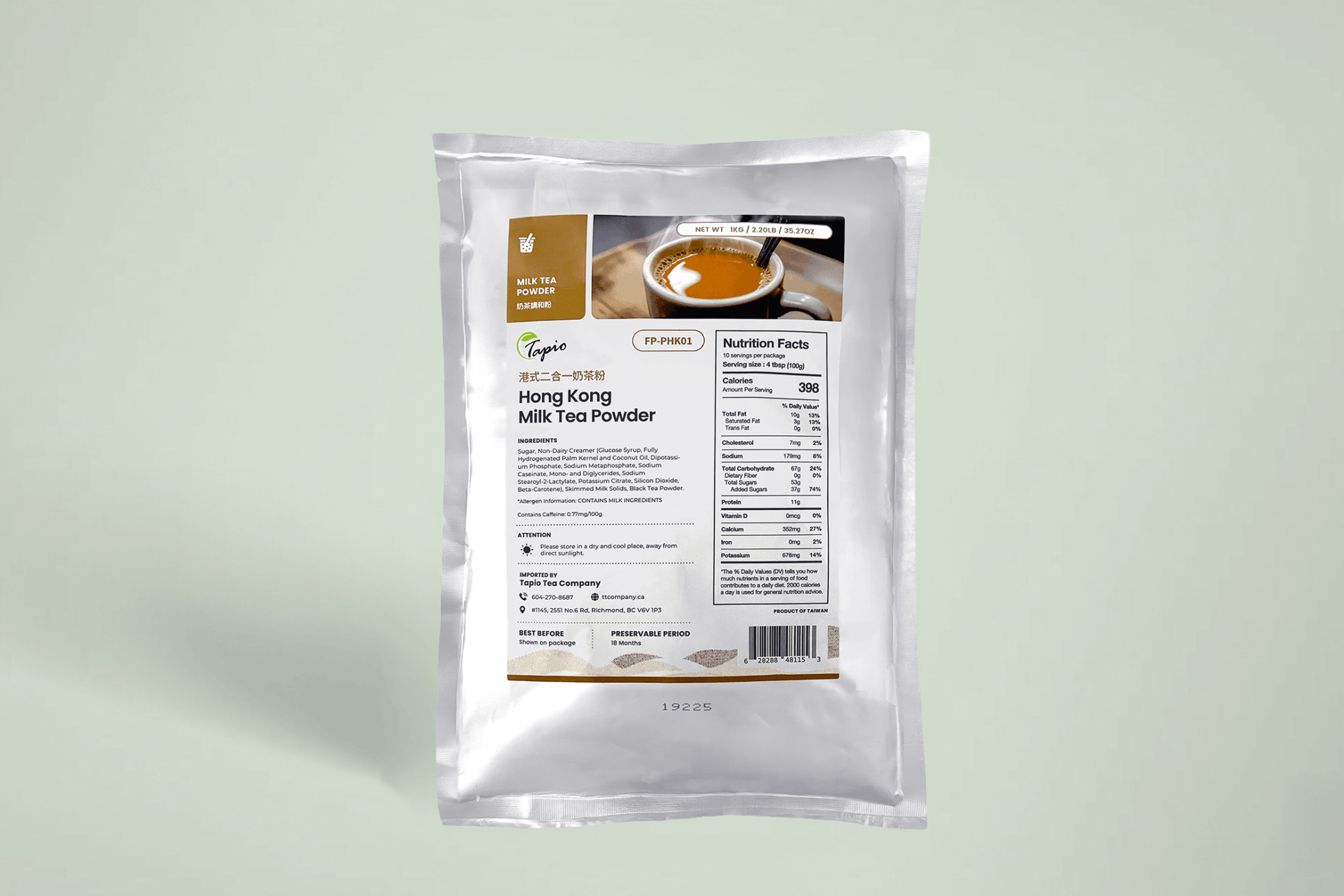 Hong Kong Milk Tea Powder 港式二合一奶茶粉