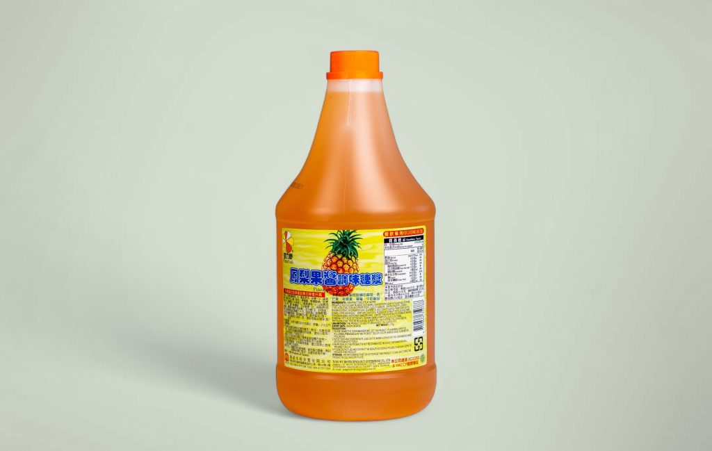 鳳梨果汁 pineapple juice