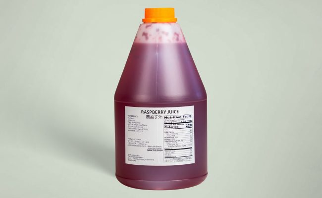 覆盆莓果汁 raspberry juice