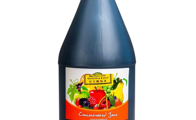 桂花紅梅汁 sour plum with osmanthus juice