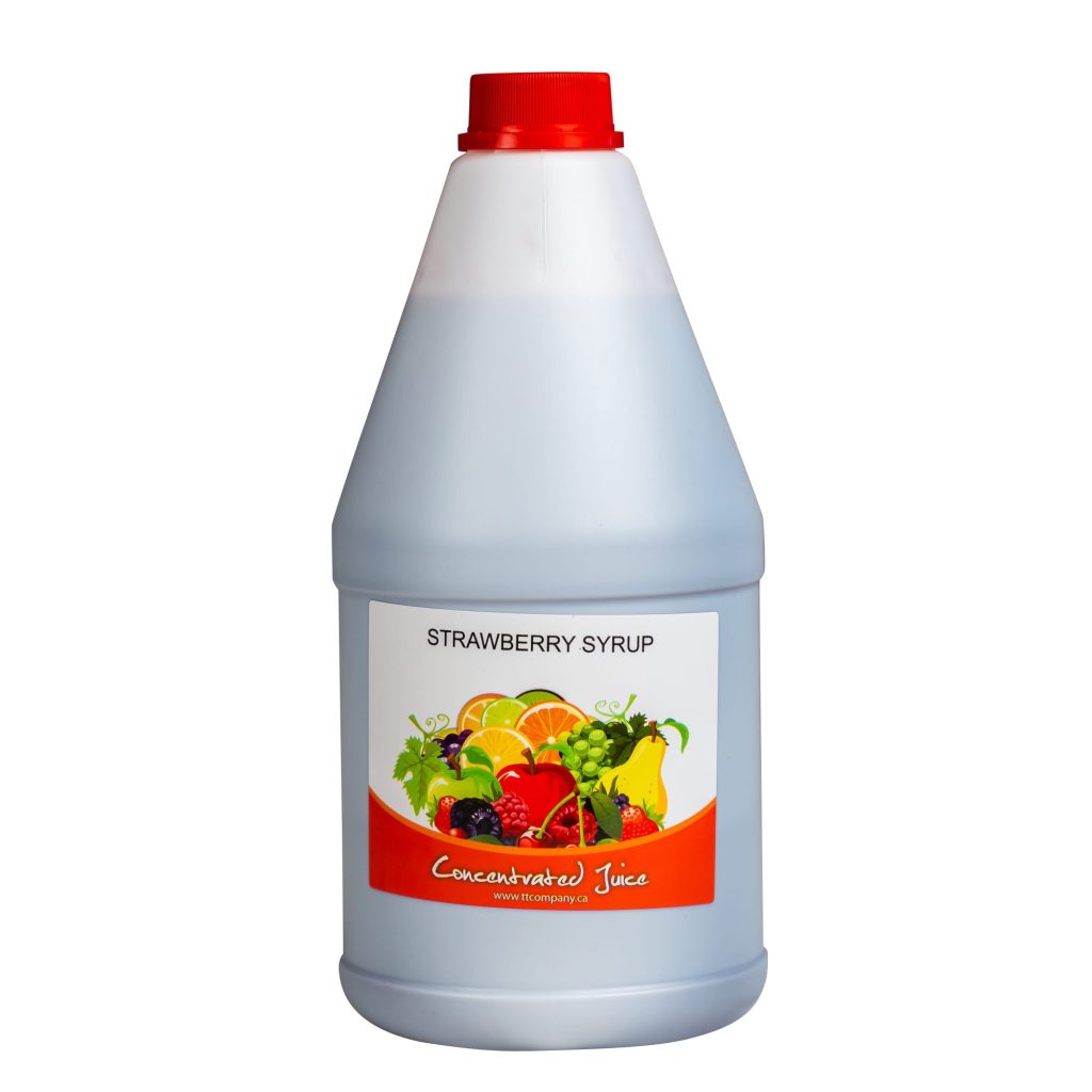 草莓果汁 strawberry juice