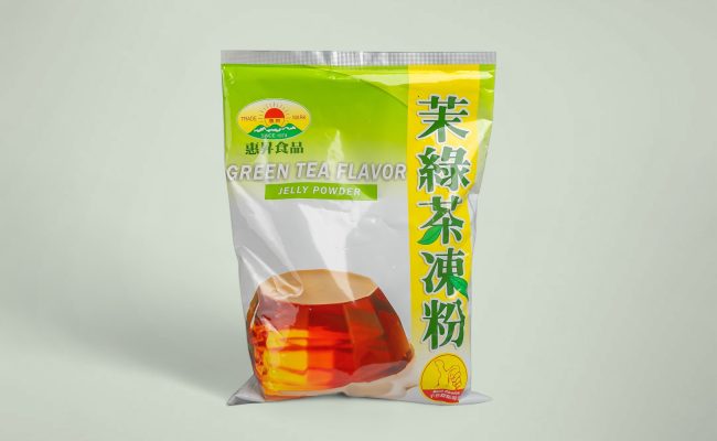 綠茶凍粉 flavoured jasmine green tea jelly powder