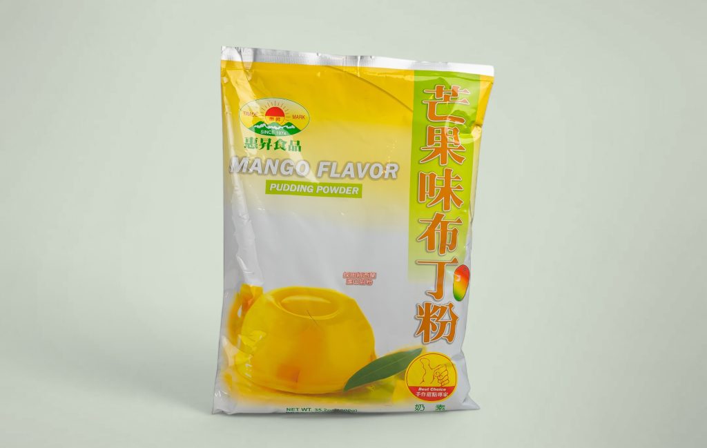 芒果布丁凍粉 mango flavoured pudding jelly powder