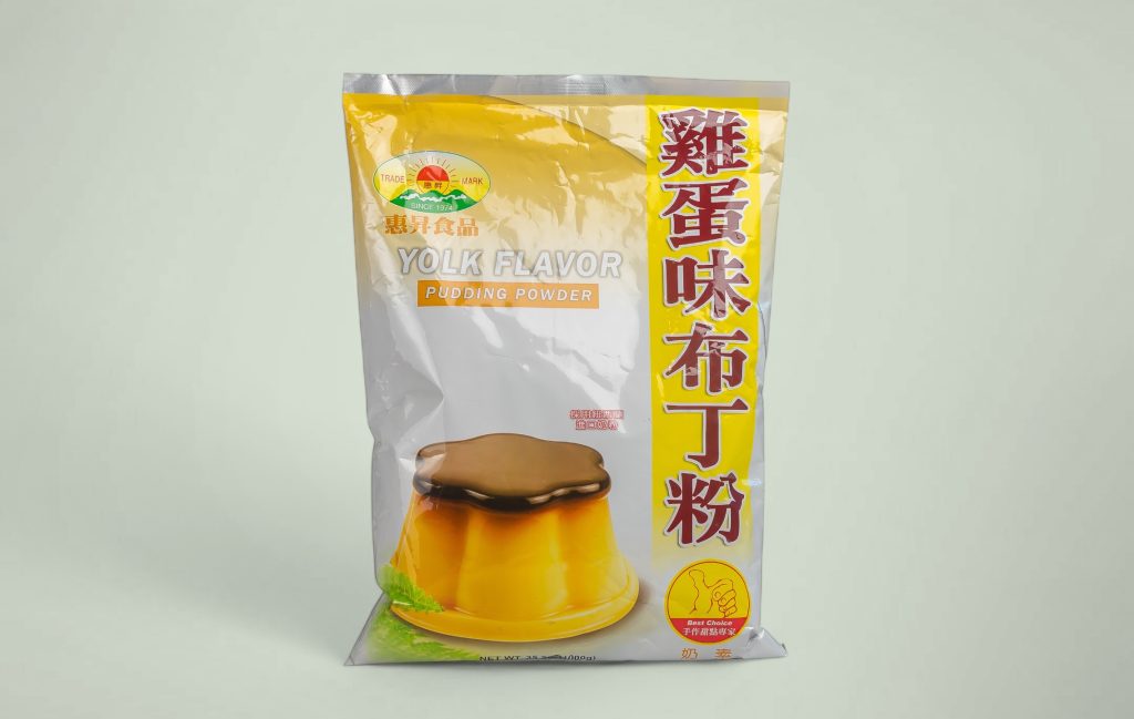 雞蛋布丁凍粉
Egg yolk flavour pudding jelly powder