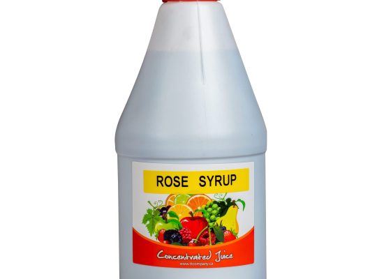 Rose Tea Syrup with Petals