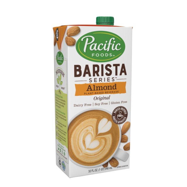 杏仁奶 pacific barista almond milk