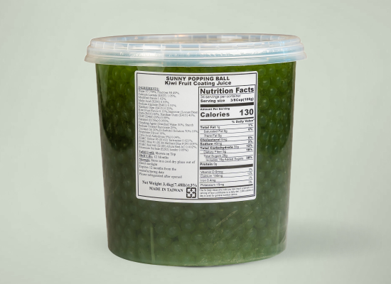 奇異果爆爆珠 Kiwi popping boba