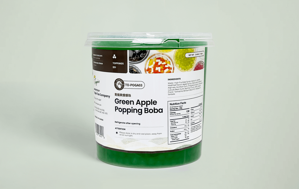 Green Apple Popping Boba 青蘋果爆爆珠