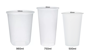 PP 塑膠冷飲杯 95mm/120mm PP Hard Plastic Cold Cup