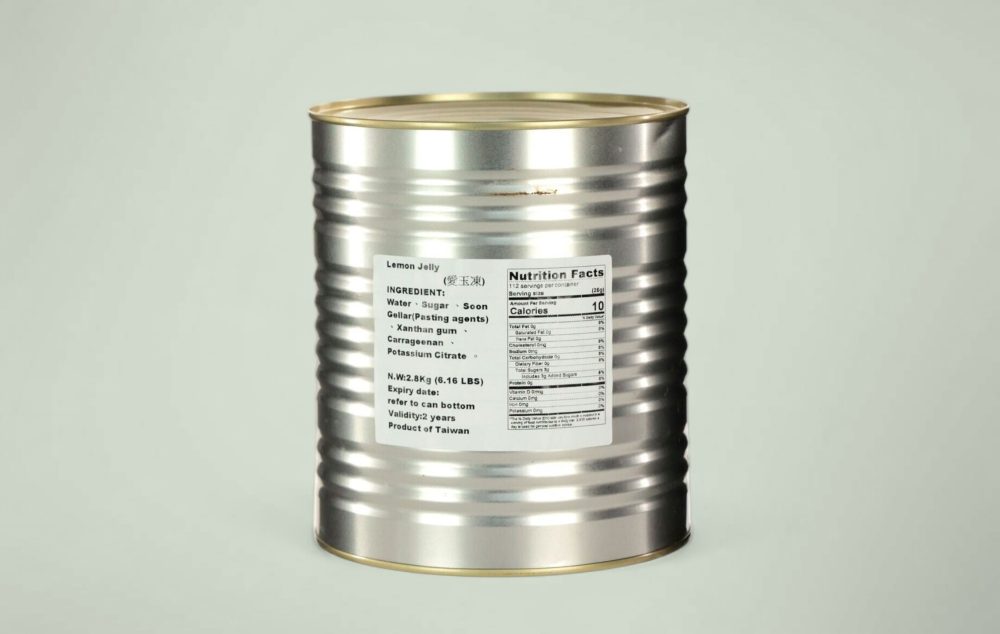 (愛玉凍罐頭) Ready to use canned lemon aiyu jelly topping