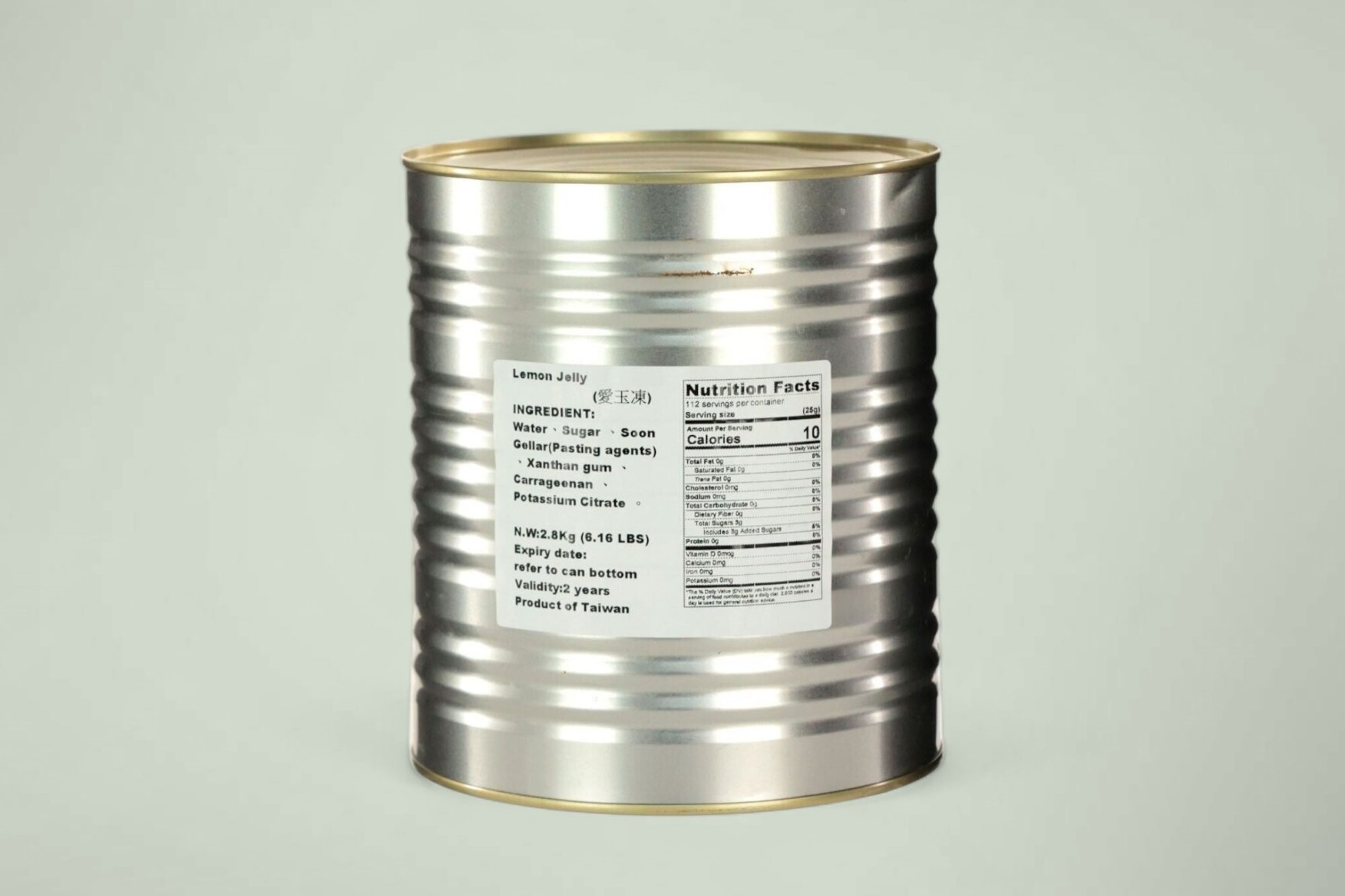 (愛玉凍罐頭) Ready to use canned lemon aiyu jelly topping