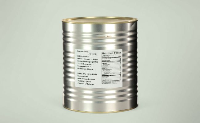 (愛玉凍罐頭) Ready to use canned lemon aiyu jelly topping