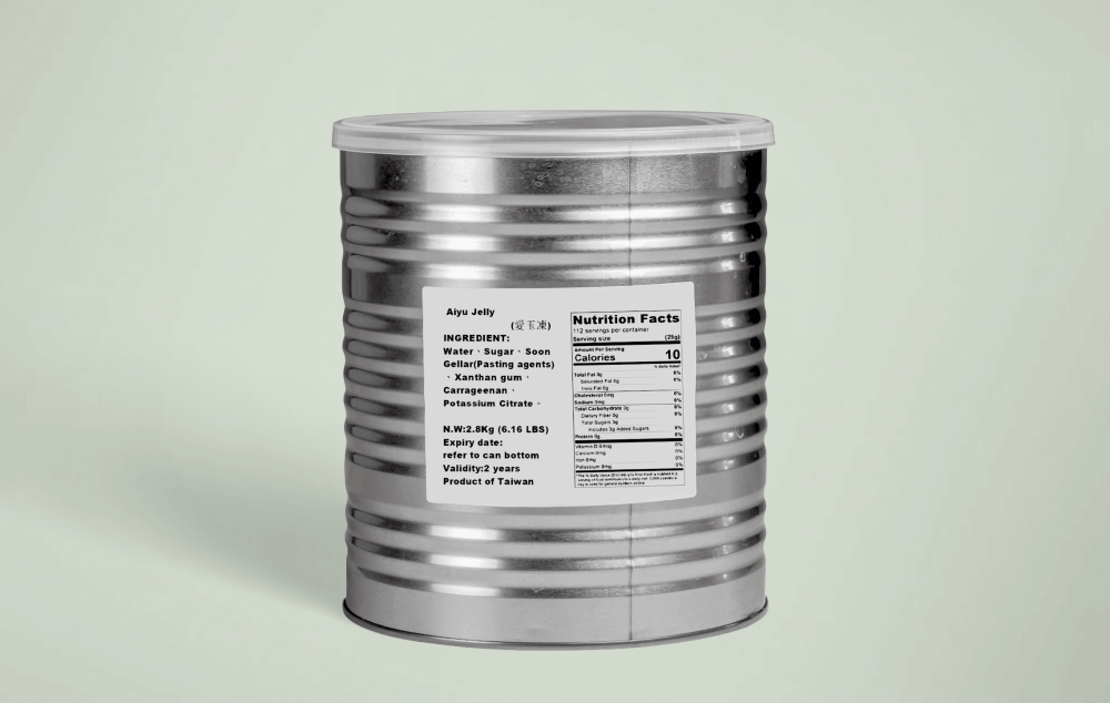 Canned Lemon Ai Yu Jelly 愛玉凍罐頭