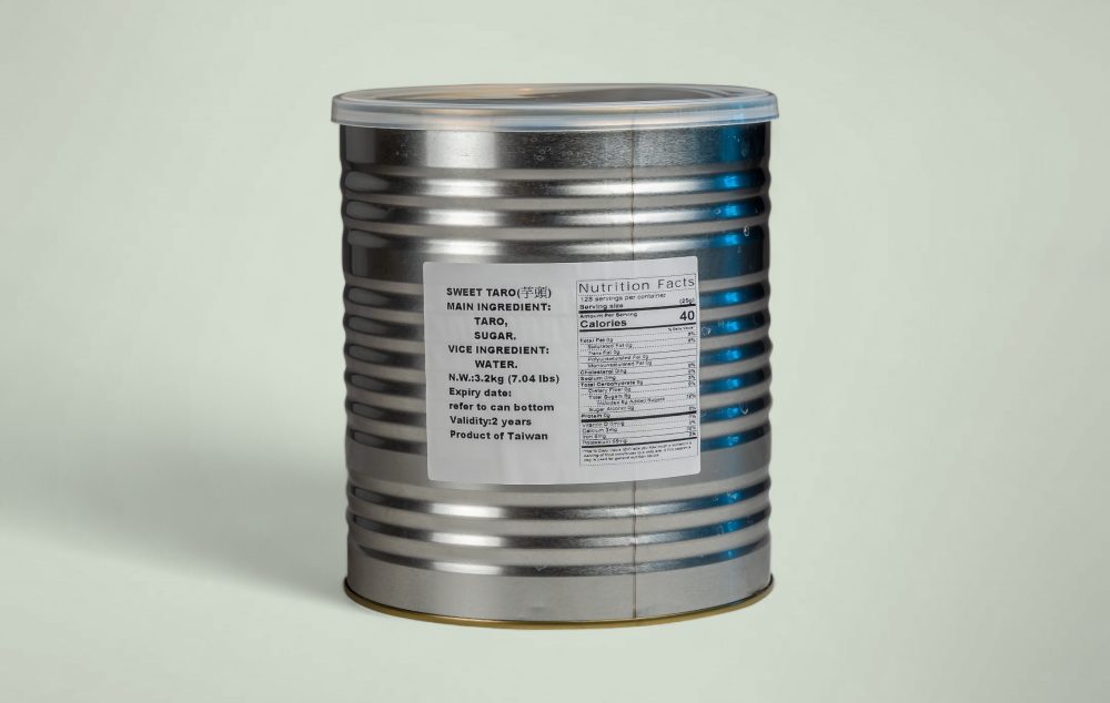 (芋頭罐頭) Ready to use canned sweet taro topping