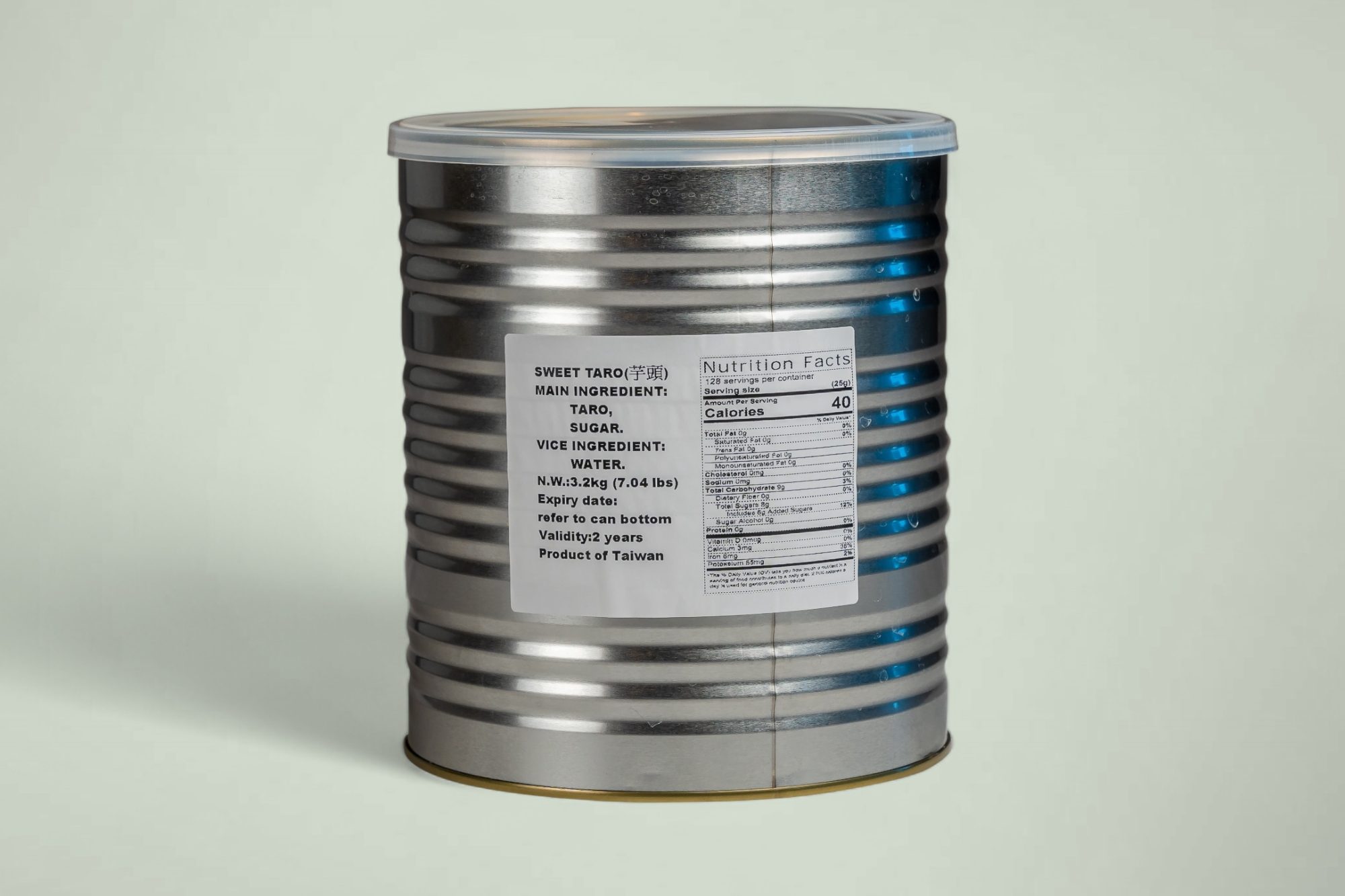 (芋頭罐頭) Ready to use canned sweet taro topping
