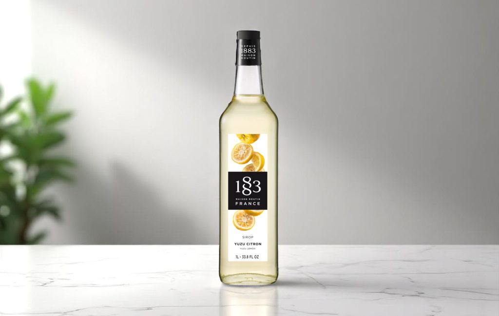 1883 Yuzu Lemon Syrup (1L) - Tapio Tea Company