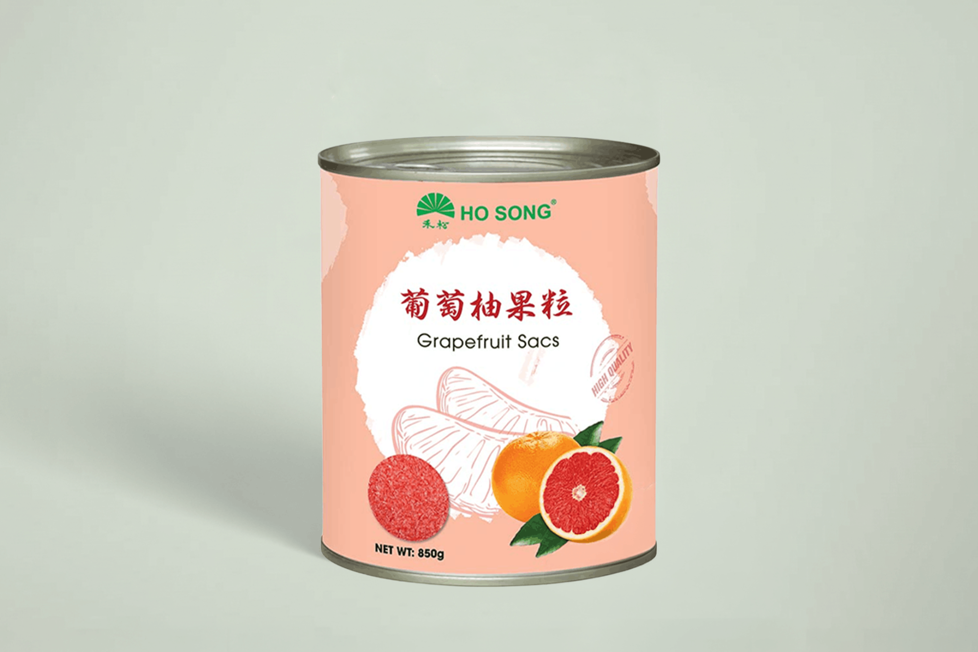 Canned Grapefruit Pulp 葡萄柚果粒罐頭