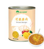 canned diced mango
