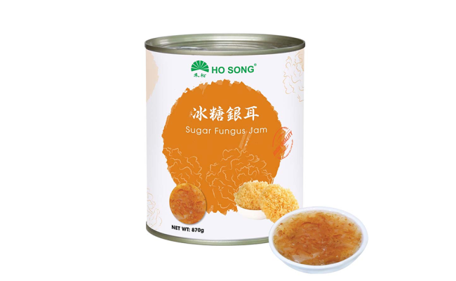 canned sugar fungus jam