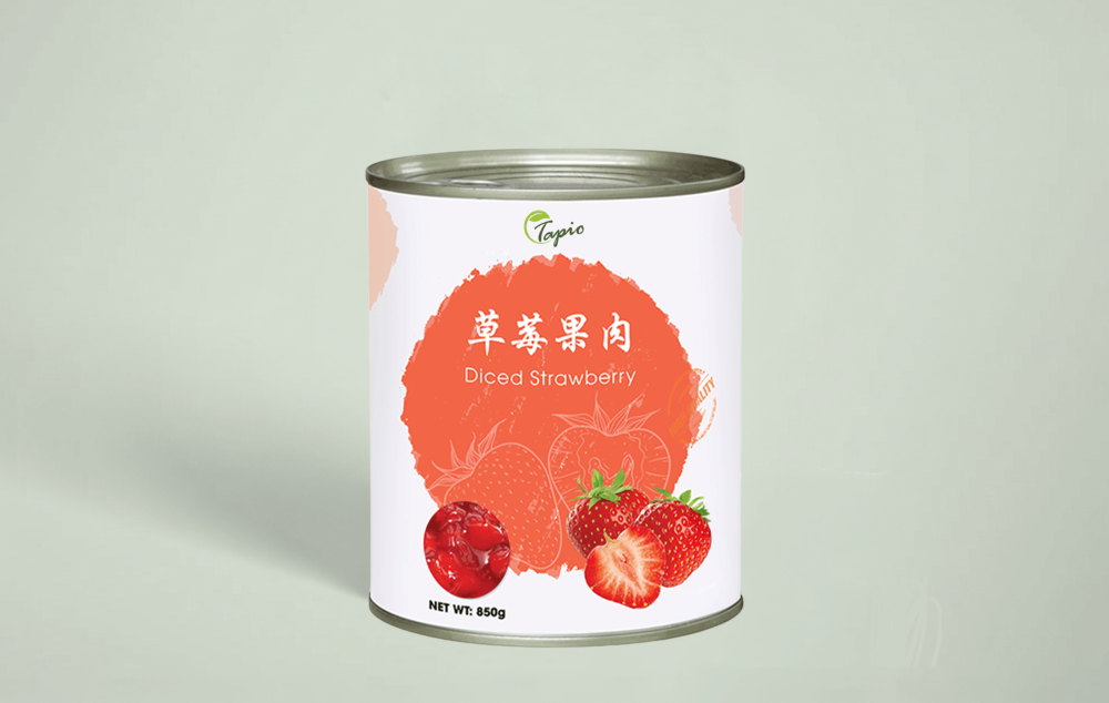 Canned Diced Strawberry 草莓果肉罐頭