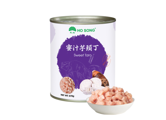 canned diced sweet taro