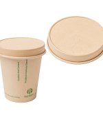 水性塗層竹纖維熱杯蓋 80/90mm Water Base Bamboo Fibre Hot Cup Lid