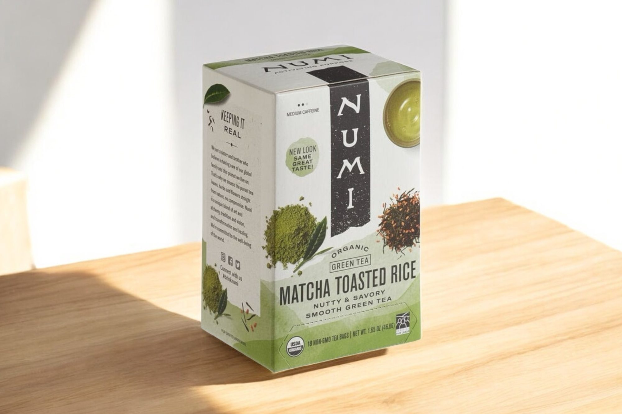 Numi Tea Matcha Toasted Rice 
