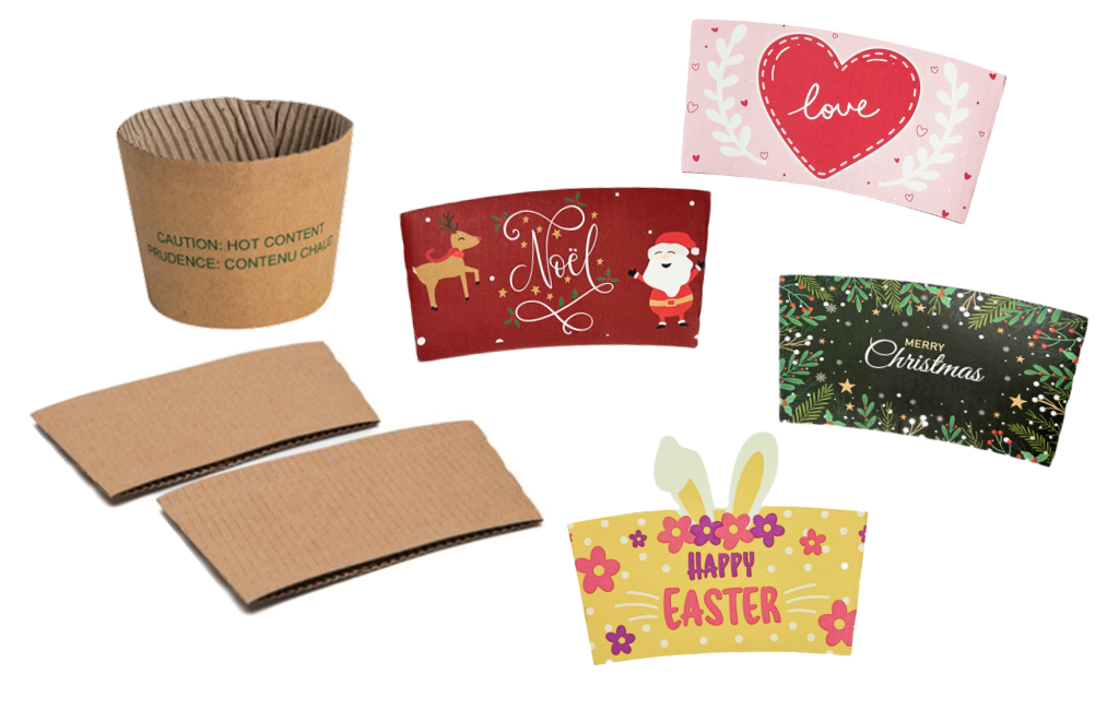 紙杯套 Paper Sleeves for Cold/Hot Cups