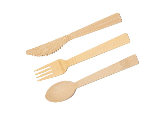 6吋 竹製餐具 6" Compostable Bamboo Cutleries