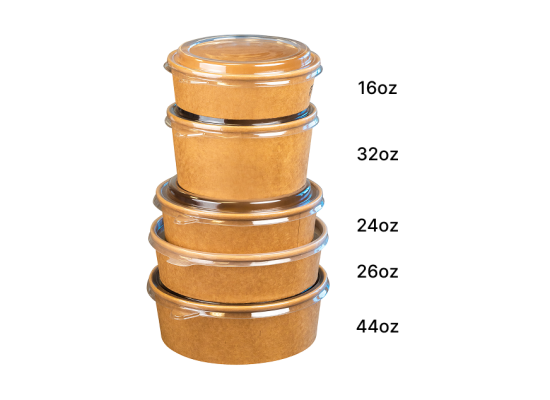 牛皮紙沙拉碗 Kraft Salad Bowl