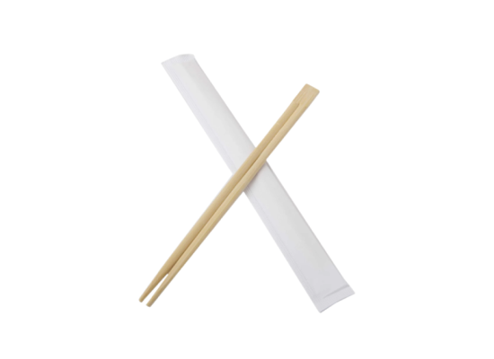 8/9吋 獨立包裝竹筷
8/9" Bamboo Paper Wrapped Chopstick